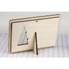 Art-Dog Engraved Photo Frame for Dogs - Personalized Wooden Frame view 4