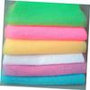 FOMIYES 5-Pack Nylon Exfoliating Bath Towels for Shower, Dead Skin Removal, Rich Lather, for Women and Men view 4