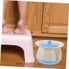 Girls' Bedside Potty with Lid, PP, for Travel and Care view 2