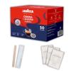 Lavazza Crema e Gusto Set: 50 Coffee Capsules, 50 Stirrers & 50 Sugar Packets view 1