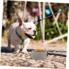 Angoily Foldable Waterproof Canvas Travel Bowl for Dogs view 2
