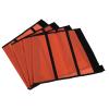 Horse Fly Boots to Help Prevent Stomping, 4-Piece Set, Orange view 1