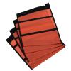 Horse Fly Boots to Help Prevent Stomping, 4-Piece Set, Orange view 2