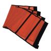 Horse Fly Boots to Help Prevent Stomping, 4-Piece Set, Orange view 4