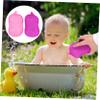 DOITOOL 8-Piece Peanut-Shaped Bath Sponges for Boys and Girls, Soft Double-Sided Shower Sponges for Gentle Cleansing and Skin Care view 4