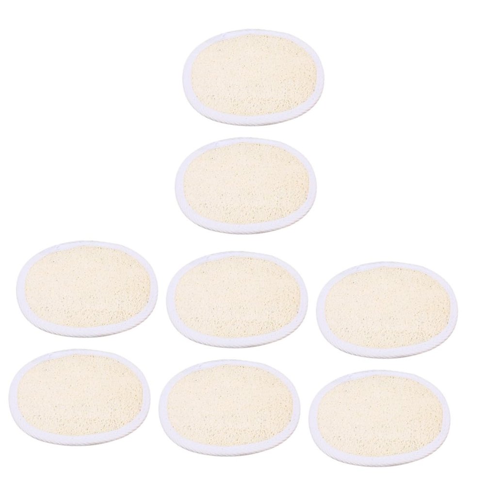 DOITOOL 8-Piece Exfoliating Loofah Pads, Shower Sponges for Gentle Cleansing and Daily Body Exfoliation, Suitable for Adults