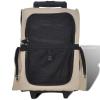 ARKEM Multifunctional Foldable Beige Pet Trolley Travel Bag view 2