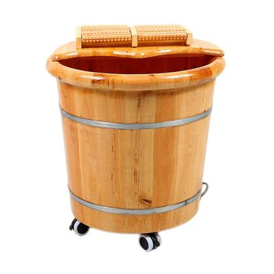 Wooden Foot Bath Bucket, 40 cm