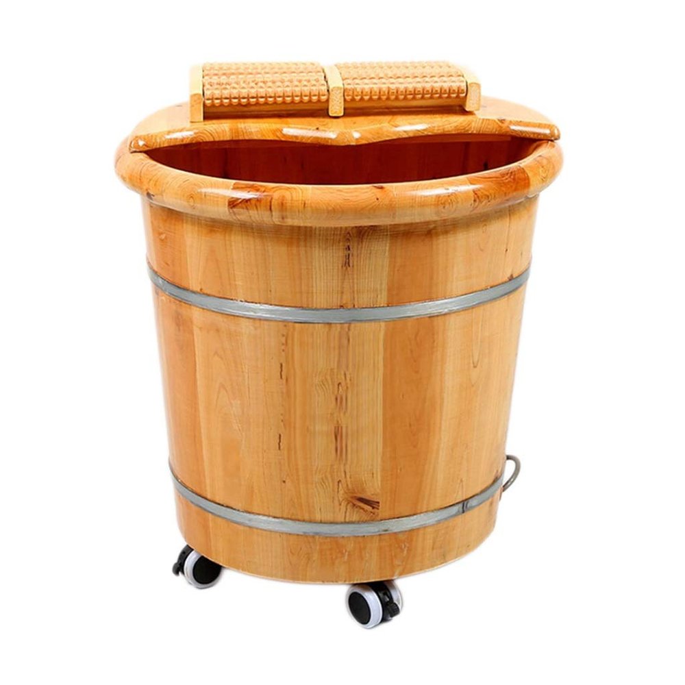 Wooden Foot Bath Bucket, 40 cm