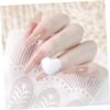Housoutil 15-Piece Plush Nail Decorations, DIY Manicure Accessories view 3