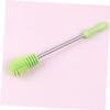 Baby Bottle Cleaning Brush with Long Handle and Silicone Head, Green view 4