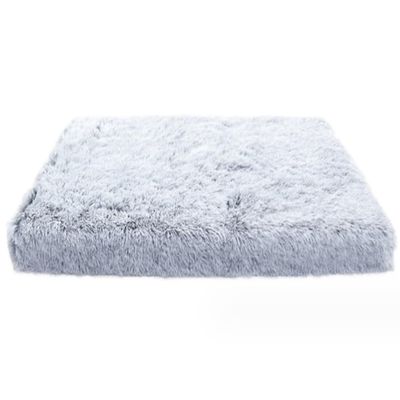 Dog Bed / Cat Cave Bed for Medium and Extra-Large Dogs, Pink Plush, Removable Cover (Color C, 75 × 50 × 5 cm)