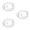 Amosfun Refillable Glass Diffuser Bottles for Essential Oils, 3-Pack, 50 ml view 1