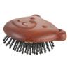 PartyKindom Sandalwood Scalp Massage Comb, Bear Shape view 1