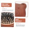 PartyKindom Sandalwood Scalp Massage Comb, Bear Shape view 4
