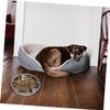 Angoily Silicone Slow Feeder Dog Bowl with Spiral Anti-Gulping Insert, Helps Reduce Choking and Bloating Risk, Easy to Clean, for Travel view 2