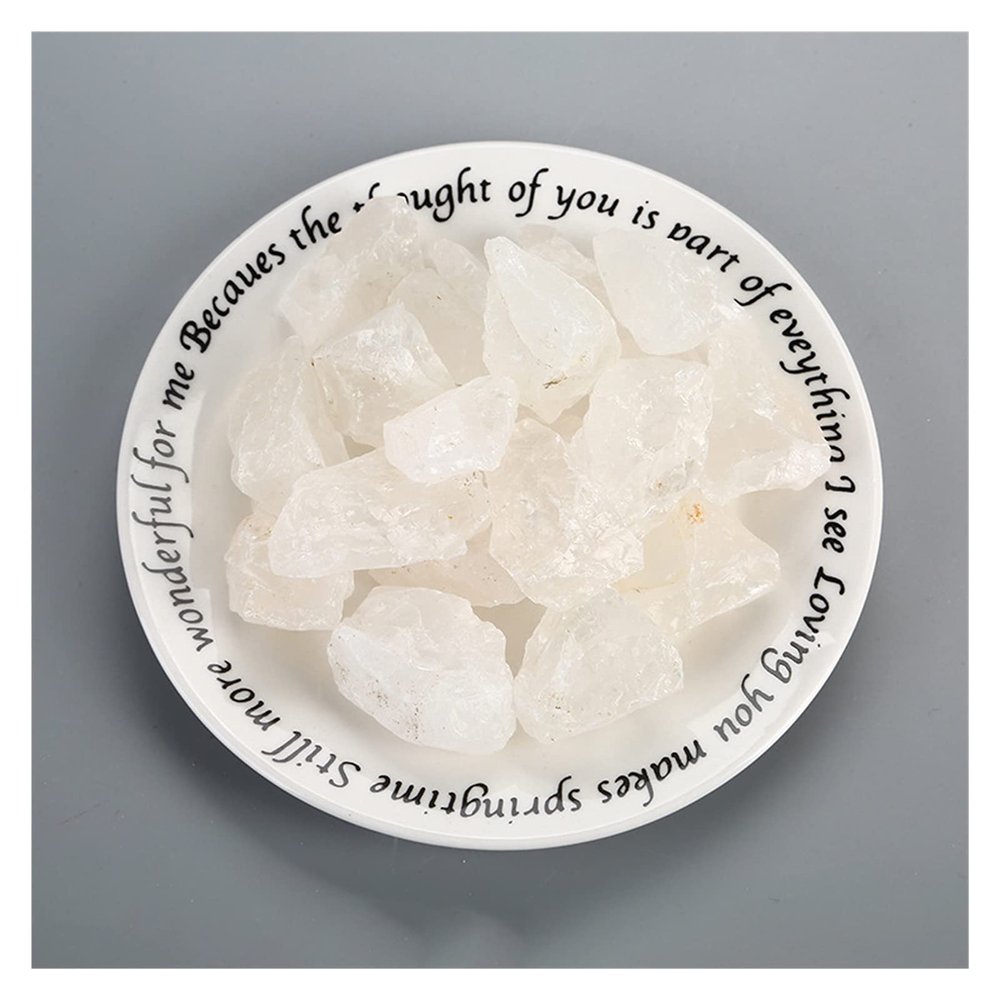 Natural Rough White Quartz Crystal, 2–5 cm, 500 g or 1,000 g