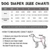 Hixingo 3-Pack Dog Diapers for Female Dogs view 2