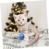 Angoily 5-Piece Interactive Cat Ball Toys with Bells and Colorful Yarn view 2