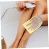 Disposable Nonwoven Exfoliating Gloves, Yellow view 2