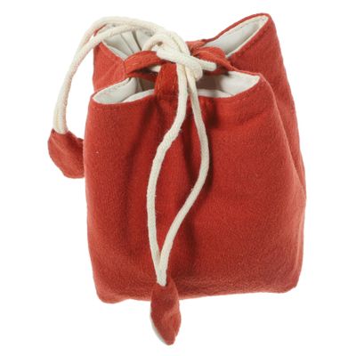 FOMIYES Dog Treat Training Pouch with Drawstring, Portable, Brown