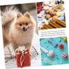 FOMIYES Dog Treat Training Pouch with Drawstring, Portable, Brown view 3