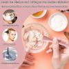 2-Piece Silicone Facial Mask Brush Applicators, Blue and Pink view 4