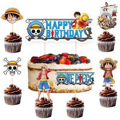 25-Piece Happy Birthday Cake Decoration Set for Kids