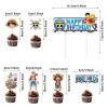 25-Piece Happy Birthday Cake Decoration Set for Kids view 3