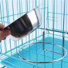 fxwtich Dog Bowl, Metal Bowl for Dogs, Hanging, Non-Slip, Feeder with Hook view 3
