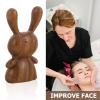Wooden Massage Stick, Small Comb for Facial and Body Care view 4