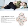Reusable Cloth Menstrual Pads for Women, 5-Pack, Breathable, Leakproof, Washable, 22 × 28 cm view 3