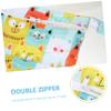 ifundom 3-Piece Waterproof Reusable Wet Bags, Wet-Dry Diaper Storage Bags view 3