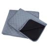 igadgitz home U7261 Reusable Dog Pee Pads, Washable Puppy Training Pads, 2-Pack, Gray, 23.6 x 17.7 in view 1