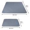igadgitz home U7261 Reusable Dog Pee Pads, Washable Puppy Training Pads, 2-Pack, Gray, 23.6 x 17.7 in view 2