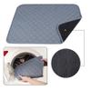 igadgitz home U7261 Reusable Dog Pee Pads, Washable Puppy Training Pads, 2-Pack, Gray, 23.6 x 17.7 in view 3