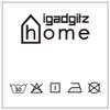 igadgitz home U7261 Reusable Dog Pee Pads, Washable Puppy Training Pads, 2-Pack, Gray, 23.6 x 17.7 in view 4