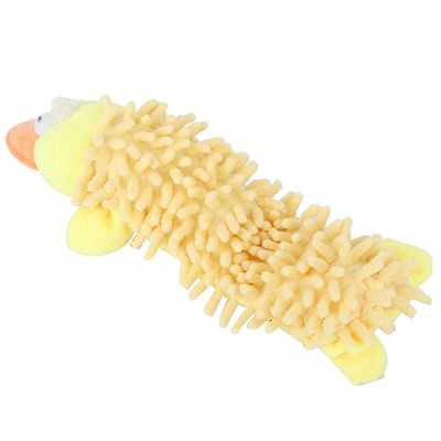 Squeaky Plush Dog Toy - Yellow Duck