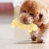 Squeaky Plush Dog Toy - Yellow Duck view 3