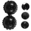 Black Silicone Peanut Massage Ball for Body and Neck view 2