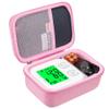 BOVKE Carrying Case for iHealth Track Smart Upper Arm Blood Pressure Monitor, Pink view 1