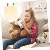 Small Square Washable Faux Fur Chair Cushion view 2