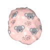 Cute Koala Pattern Double-Layer Waterproof Shower Cap view 2