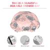 Cute Koala Pattern Double-Layer Waterproof Shower Cap view 4
