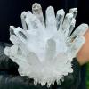 KatLin Natural Clear White Crystal Cluster for Home Décor (400–450 g) view 1