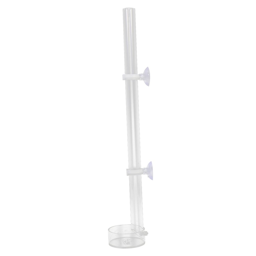 FOMIYES Transparent Acrylic Aquarium Feeding Tube for Shrimp and Small Fish