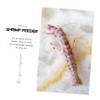 FOMIYES Transparent Acrylic Aquarium Feeding Tube for Shrimp and Small Fish view 3