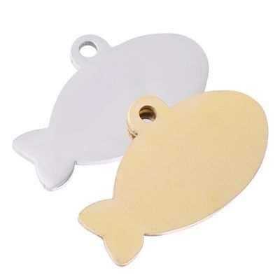 Angoily 2-Piece Stainless Steel Pet ID Tags