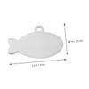 Angoily 2-Piece Stainless Steel Pet ID Tags view 3