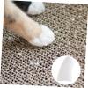 FOMIYES 6-Pack Pet Nail Caps for Cats and Dogs, White TPR Claw Covers view 2